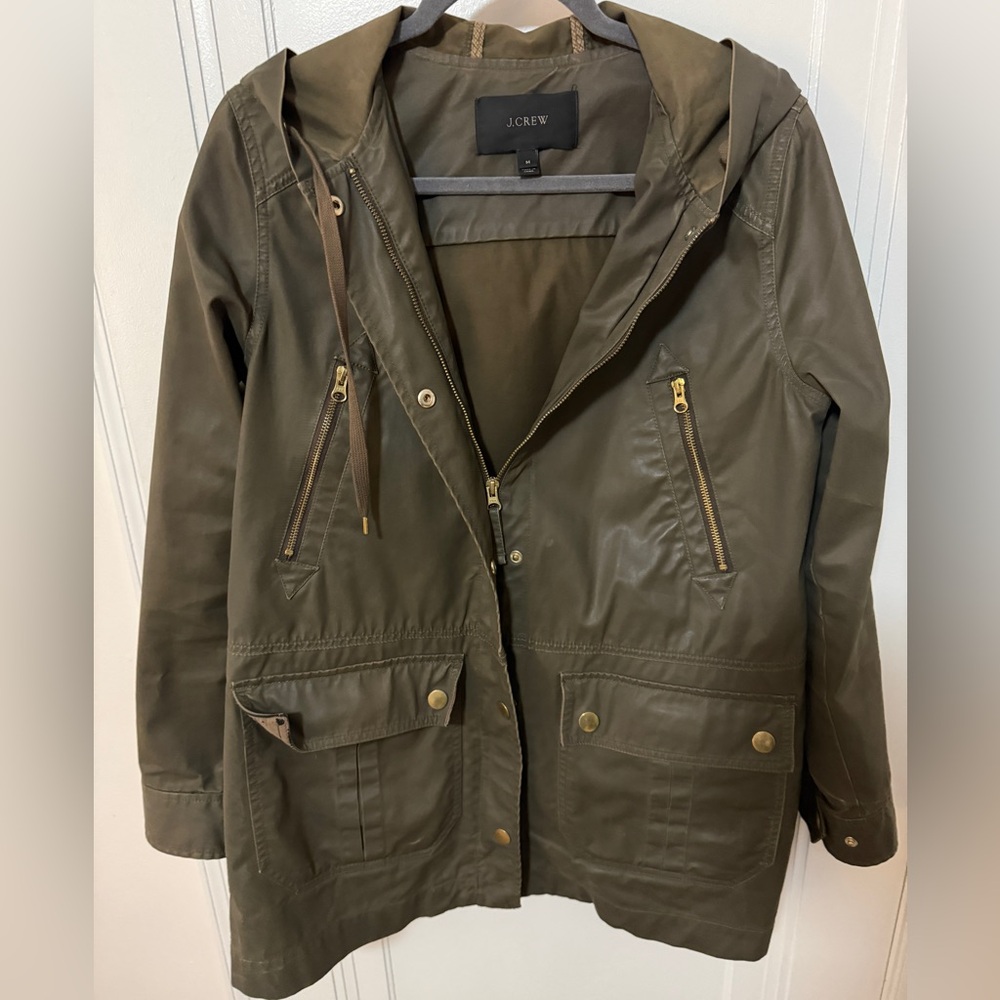 J. Crew Women's Khaki Utility Jacket